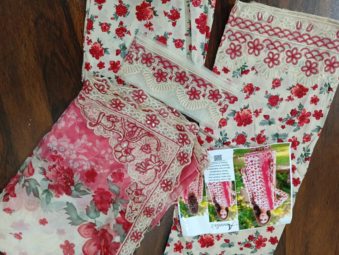 Aneelas Lawn 3pc