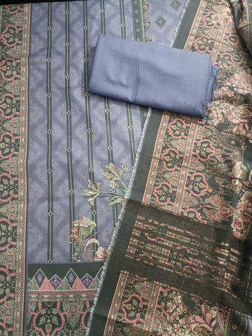 Printed Dhanak Marina 3pc