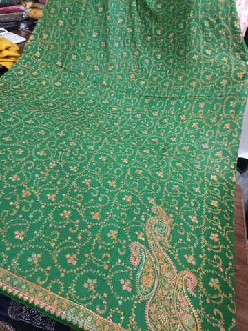 Pashmina Wool handmade shawl Large Size