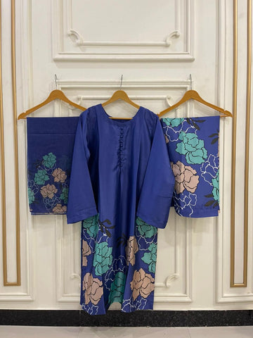 Shamoz Silk Stitched 3Pc Available in xl