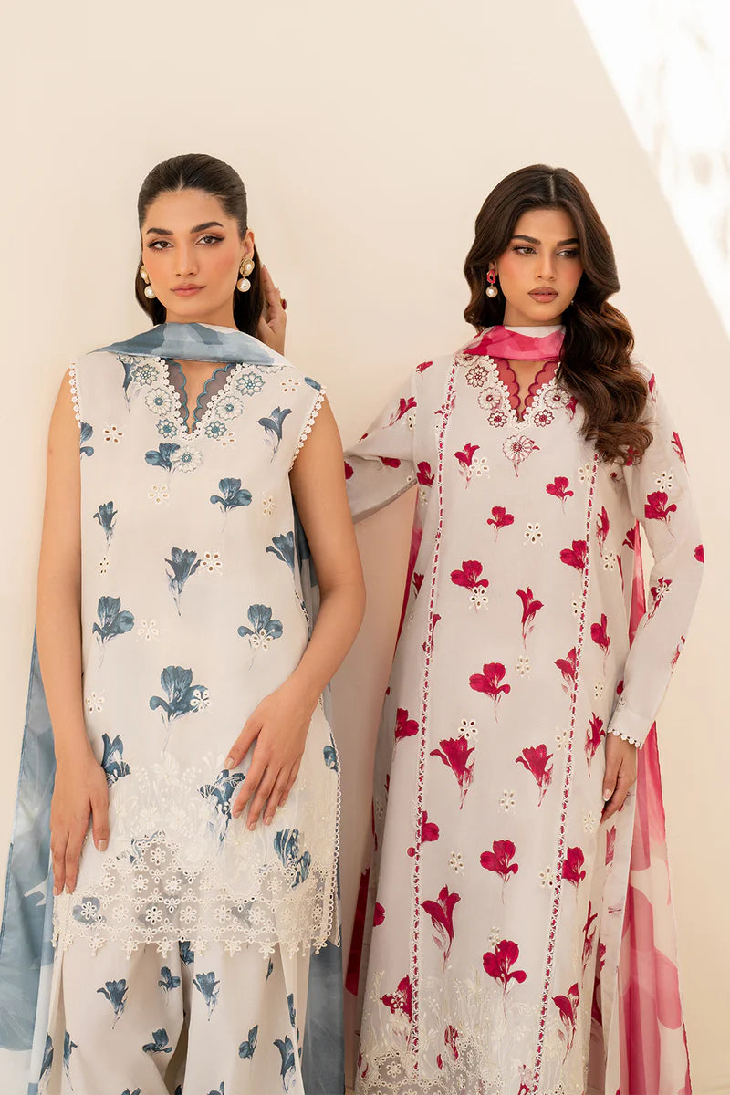 Iznik 90/70 Lawn Suit for Women – Premium Summer Unstitched 3 Piece Lawn Dress | Soft Breathable Fabric | Latest Pakistani Lawn Collection