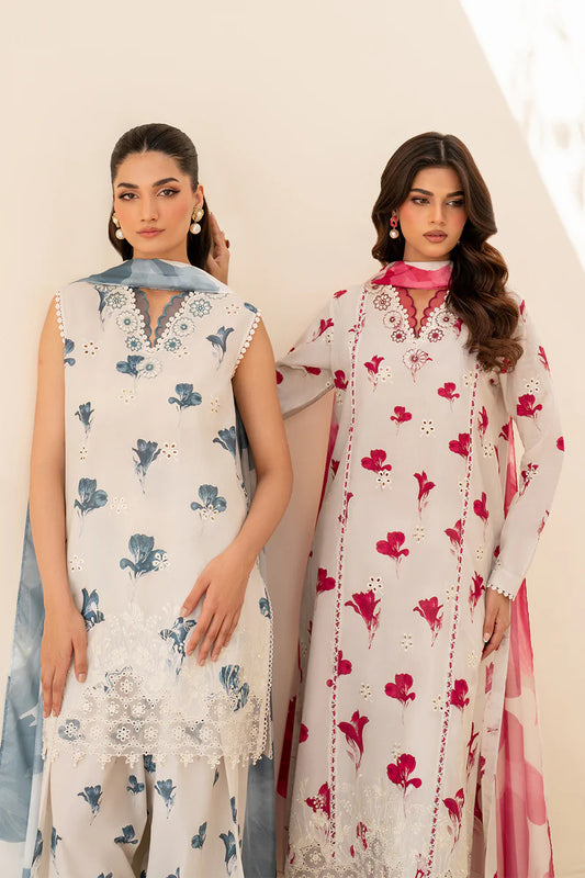 Iznik 90/70 Lawn Suit for Women – Premium Summer Unstitched 3 Piece Lawn Dress | Soft Breathable Fabric | Latest Pakistani Lawn Collection