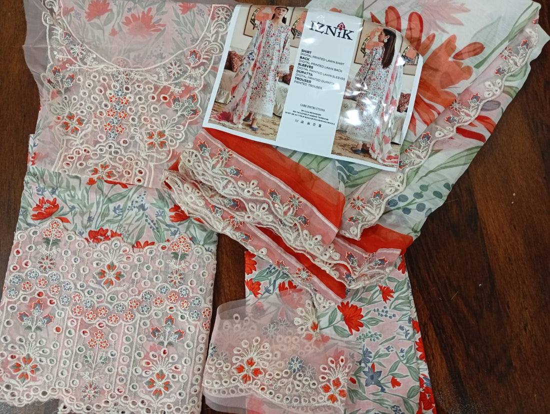 Iznik lawn 3pc