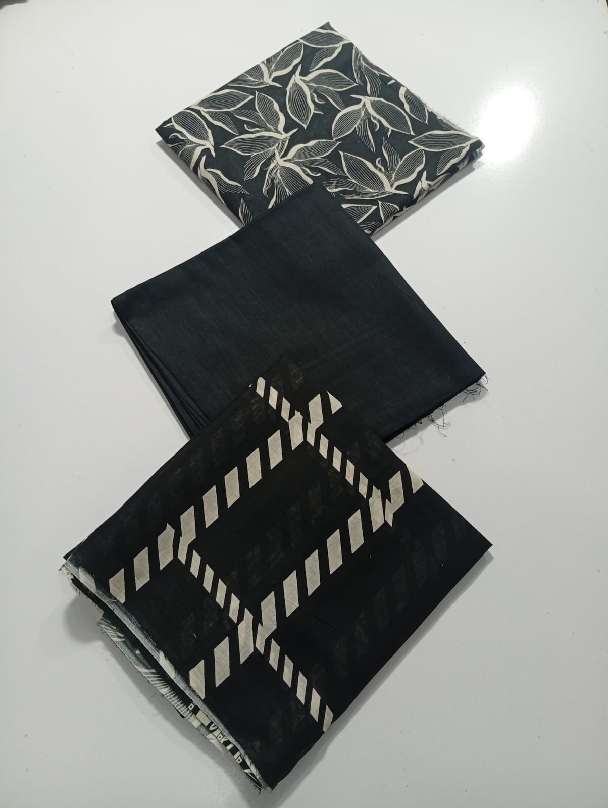 Muharram Special Black Printed Lawn Dress 3PC Unstitched Suit