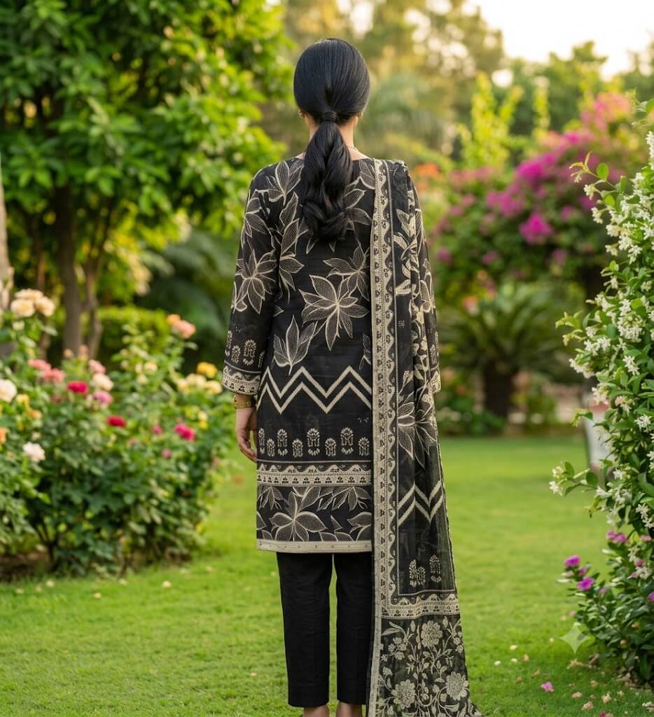 Premium 3 Piece Unstitched Lawn Suit