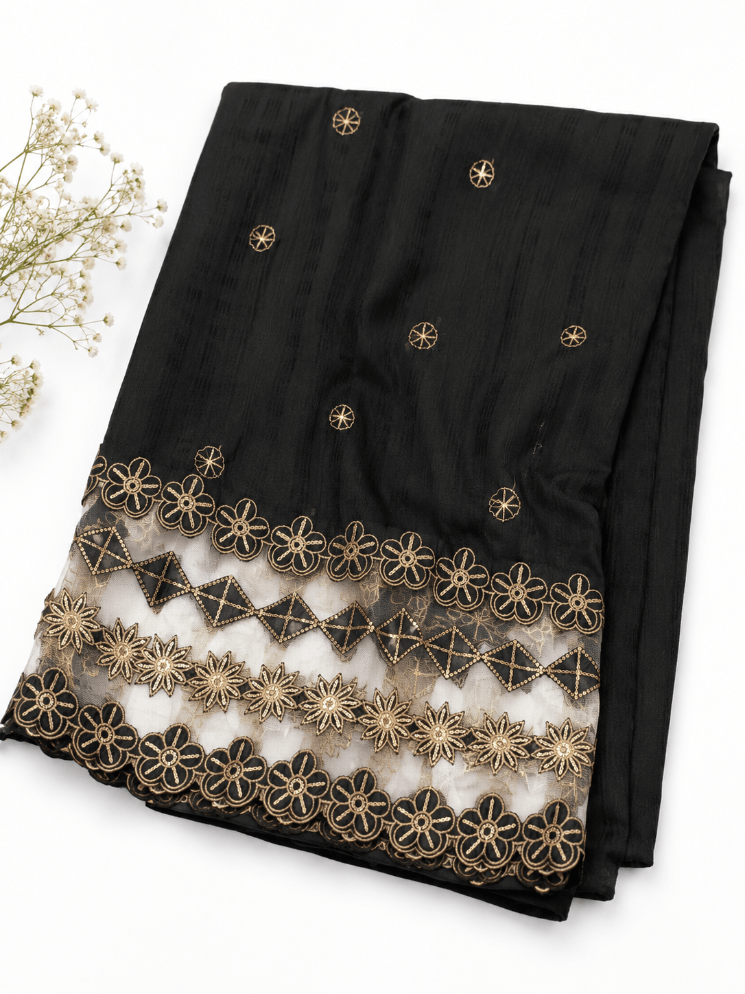 Swiss Lawn Shawl for Women – Affordable, Non-See-Through, Lightweight (2.6 x 1.45)