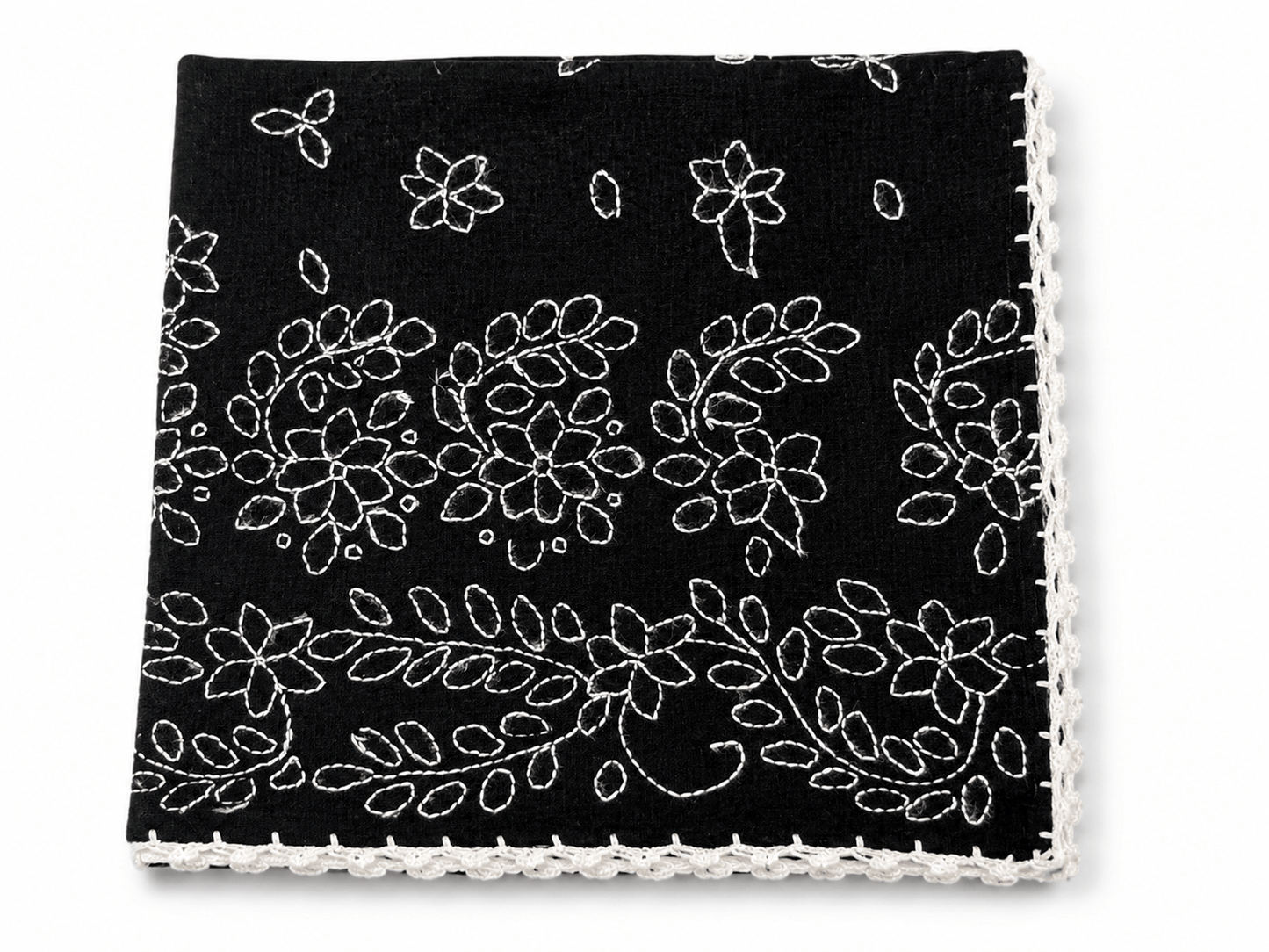 Handmade Embroidered Lawn Chadar  shadow  Work Summer Shawl