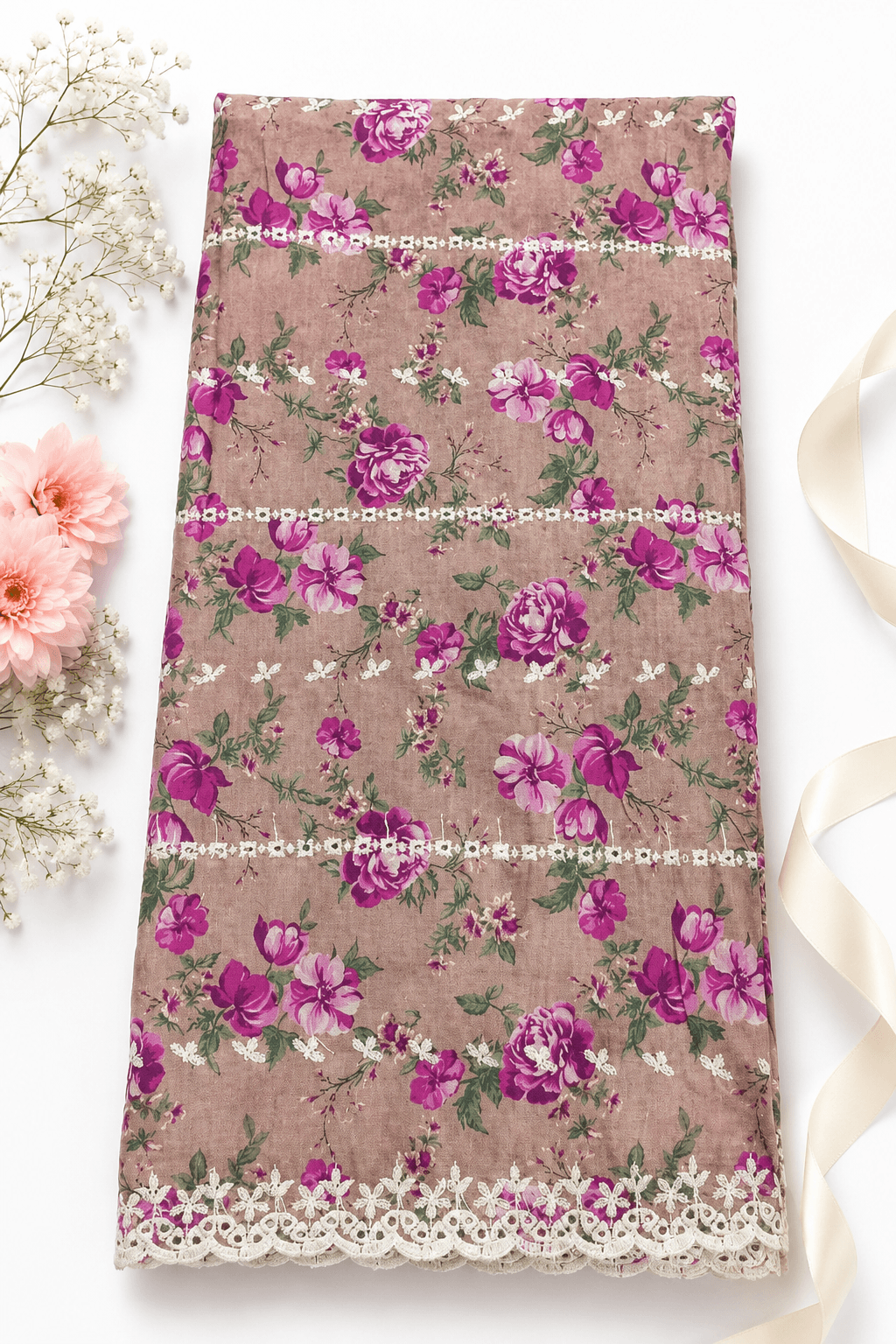 Lightweight Breathable  shawl  Material