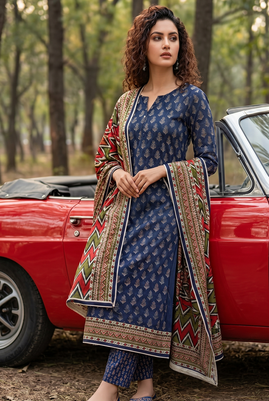 Regalia 3 Piece Unstitched Lawn Suit for Women