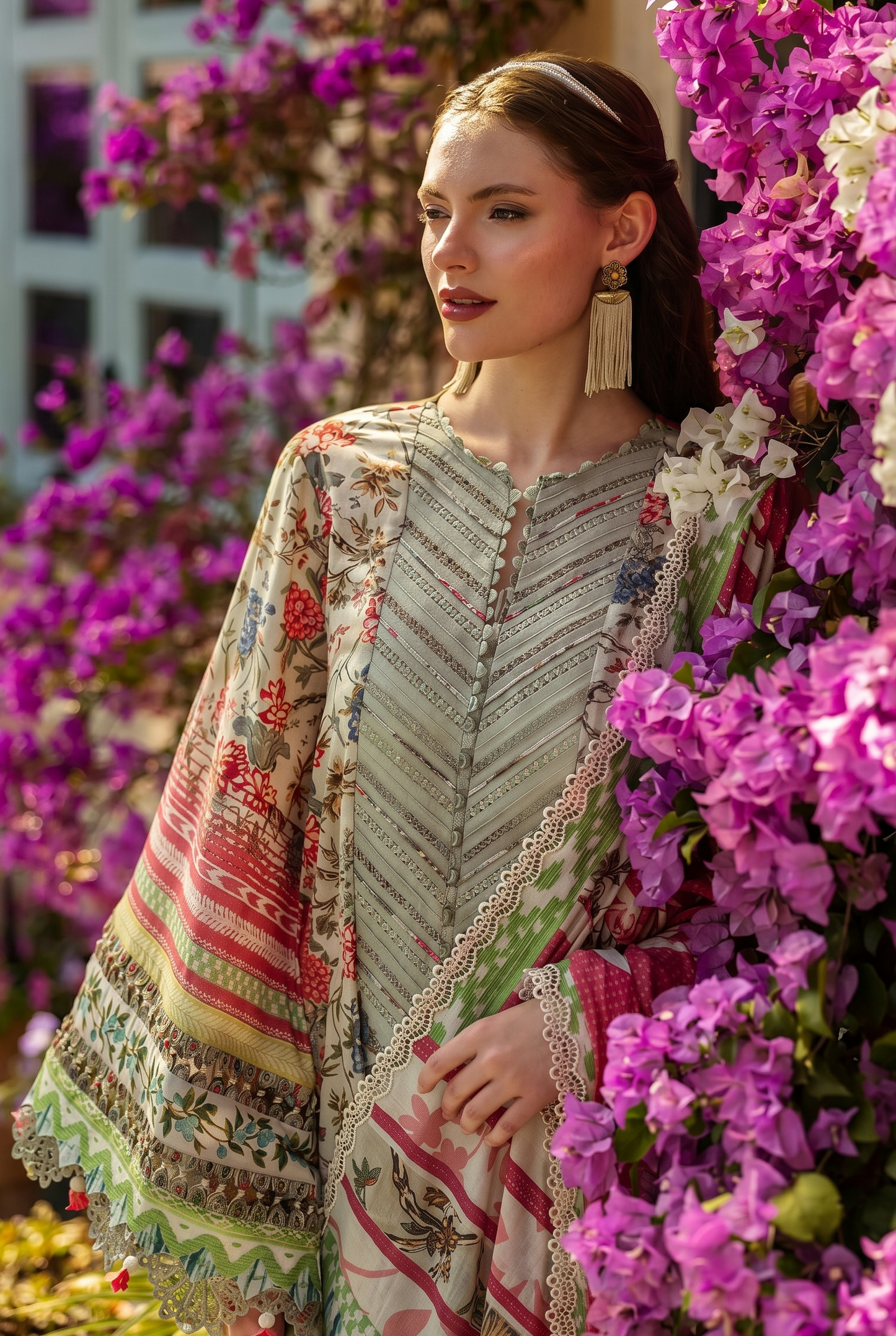 3PC Lawn Suit for Women