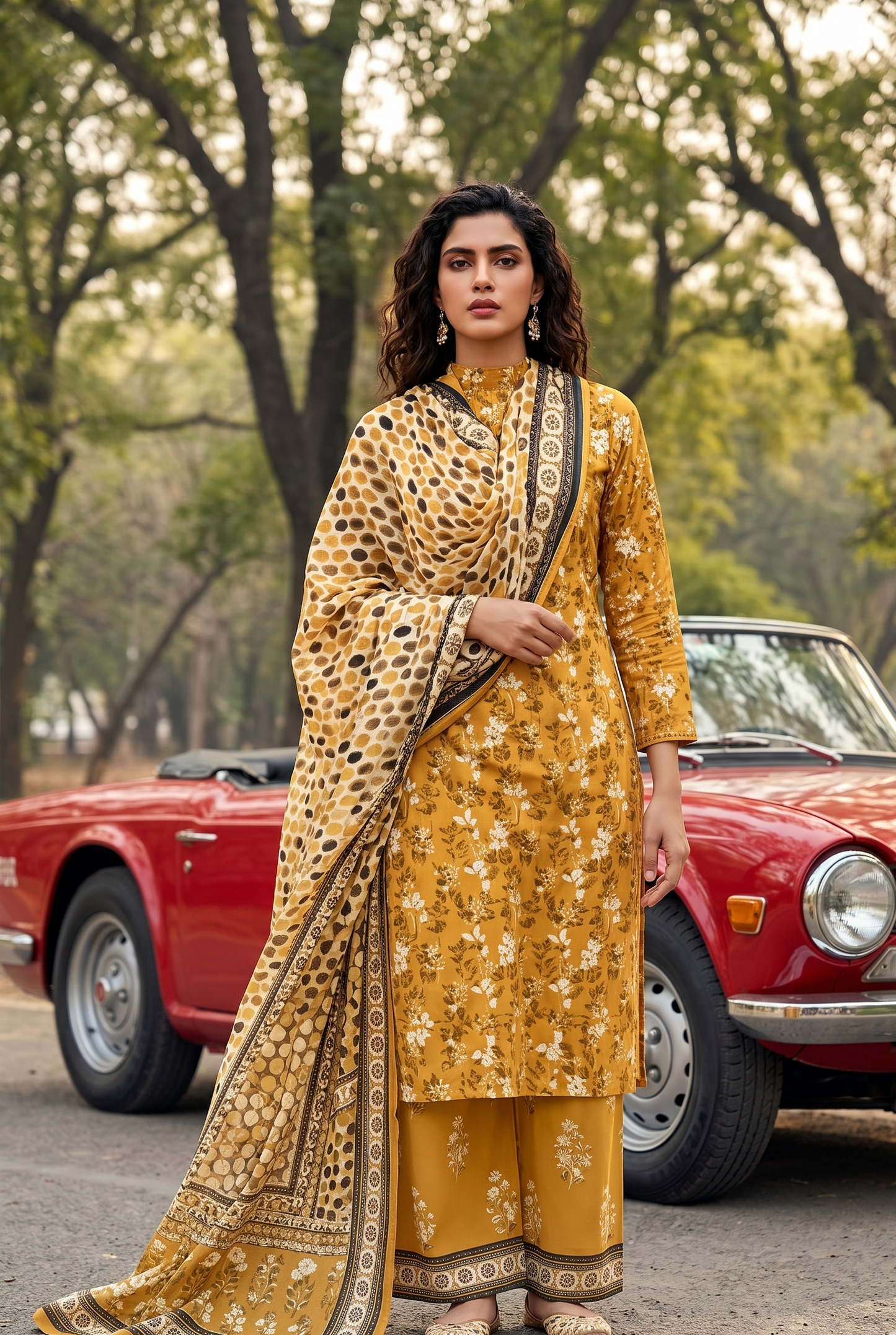 Regalia 3 Piece Unstitched Lawn Suit for Women