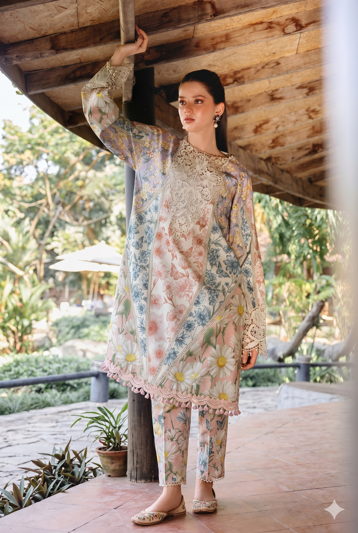 Maria B Premium 3PC Lawn Suit for Women