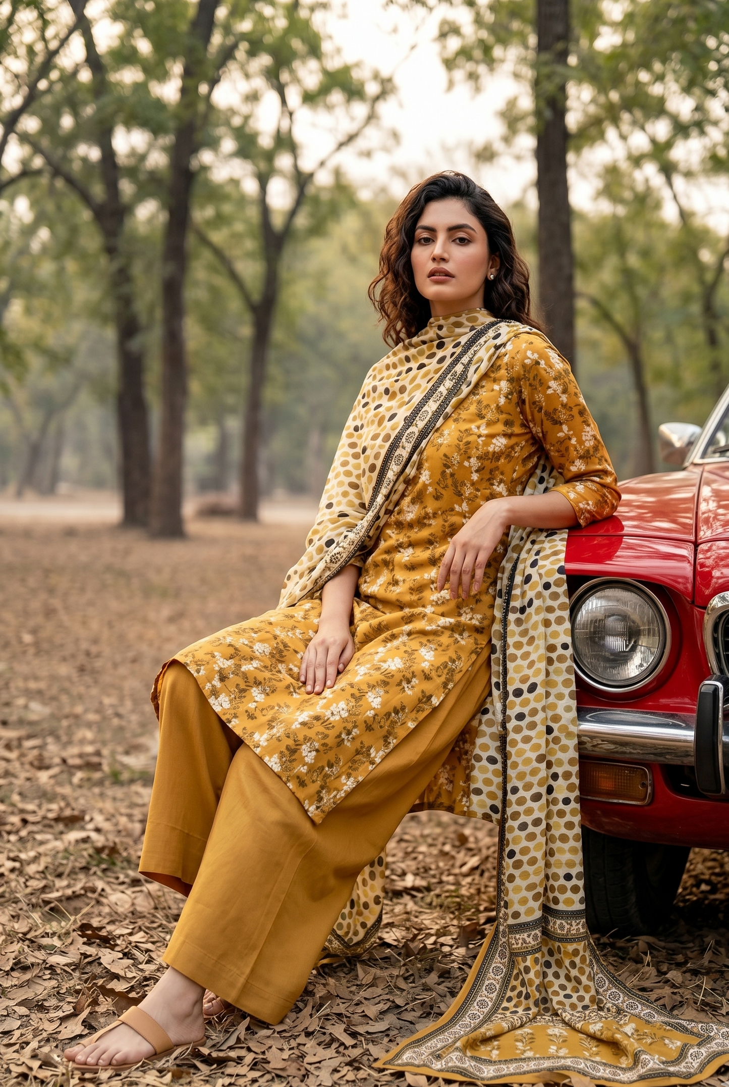 Regalia 3 Piece Unstitched Lawn Suit for Women