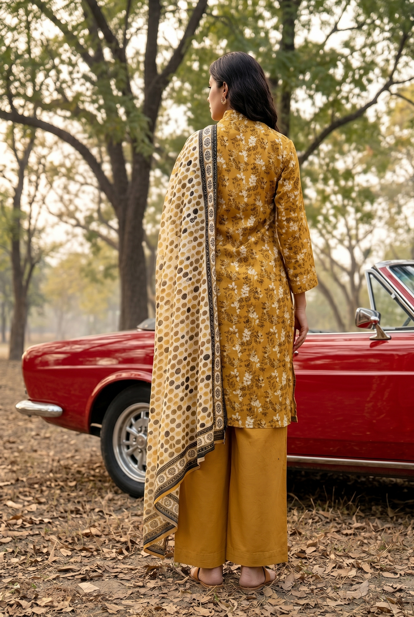 Regalia 3 Piece Unstitched Lawn Suit for Women