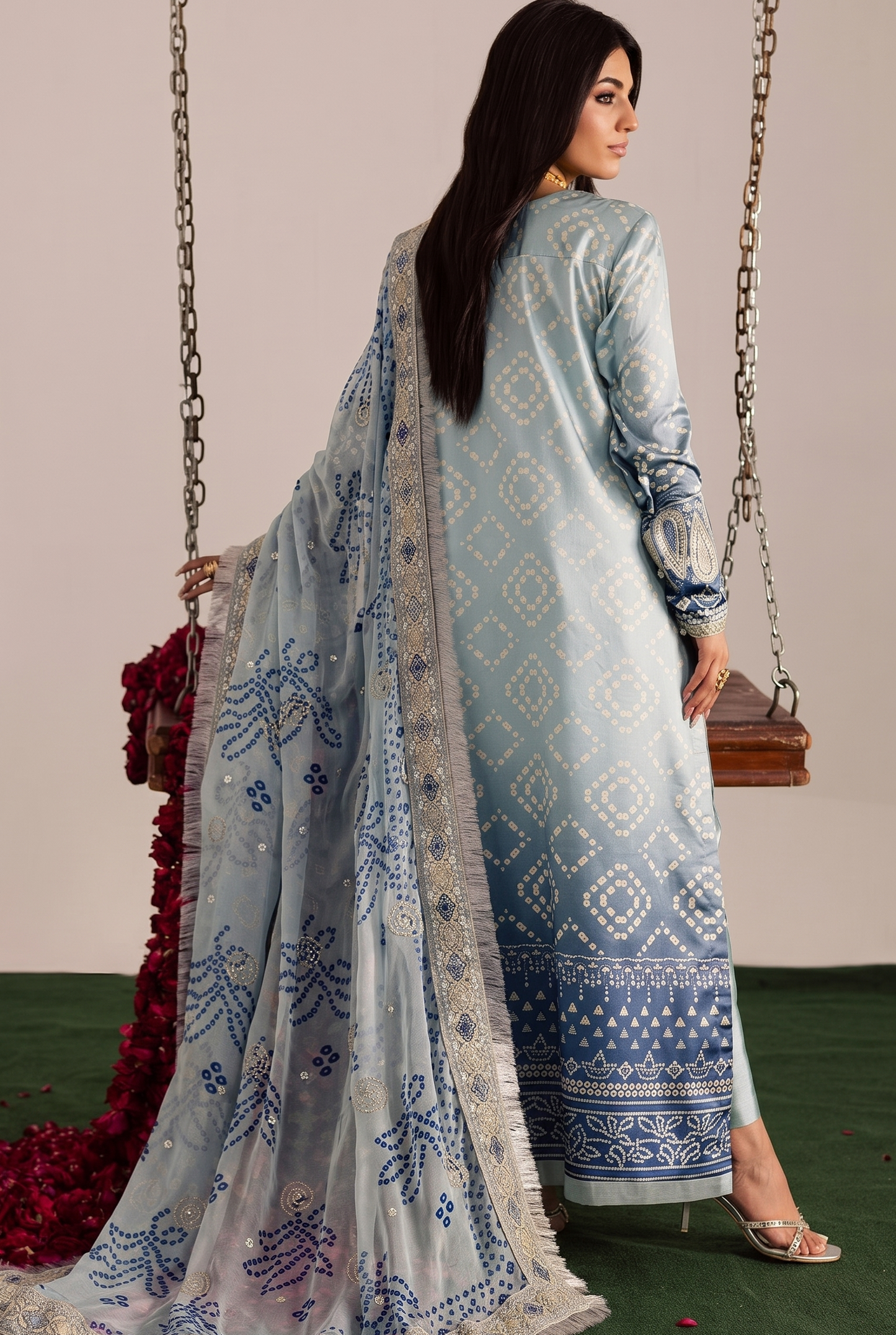 Nureh 3PC Lawn Suit for Women