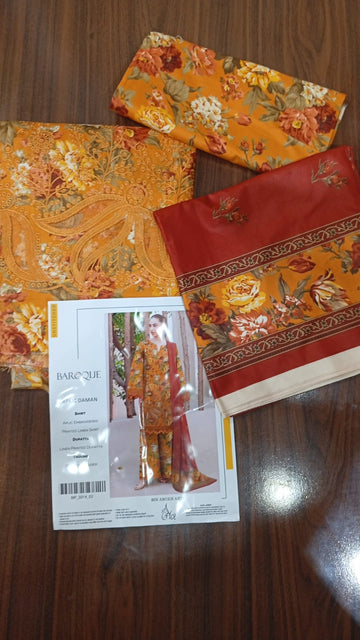 Chickenkari linen 3pc