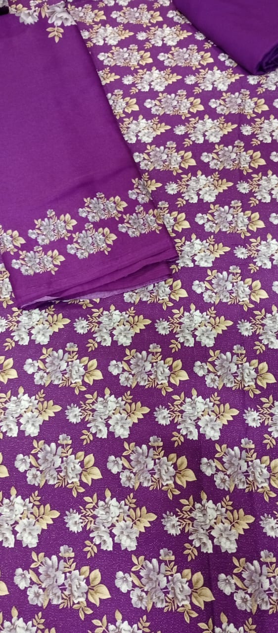 Chamki marina 3pc wd pashmina shawl