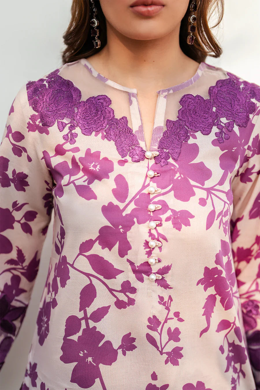 Iznik Lawn 3piece Unstitched Digital Printed Dress l UE-376