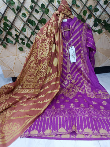 Stitched 2pc by So kamal original Lawn