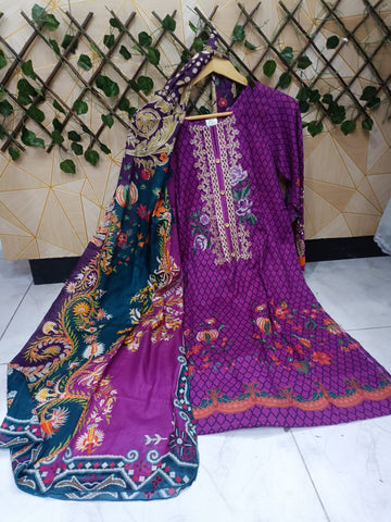Stitched 2pc by So kamal original Lawn