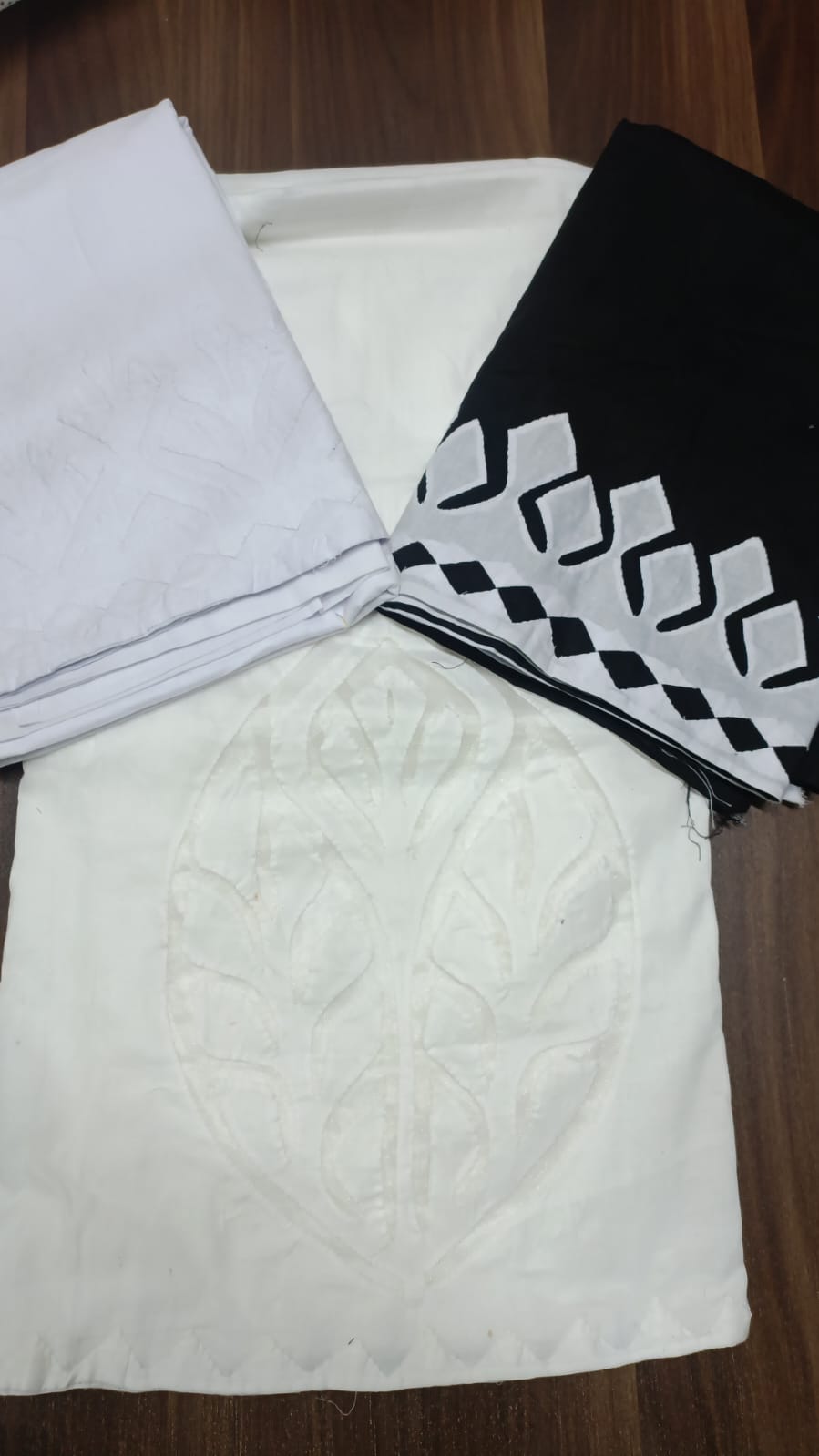 Hand made applic trousers, Lawn cotton stuff