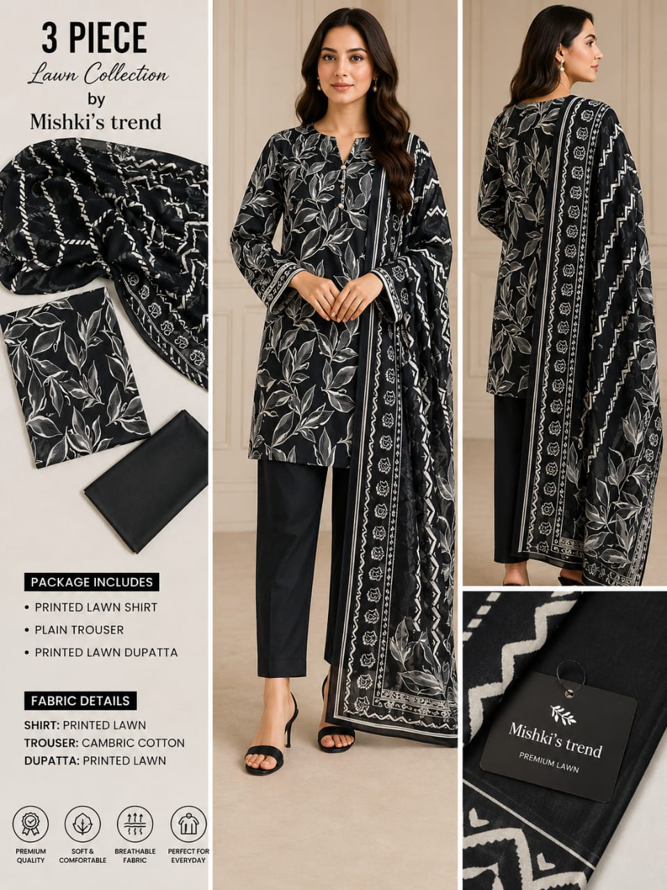 Muharram 3Pc Lawn Collection