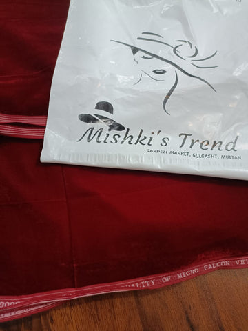 9000 Micro Velvet 2pc (hot Red shade)