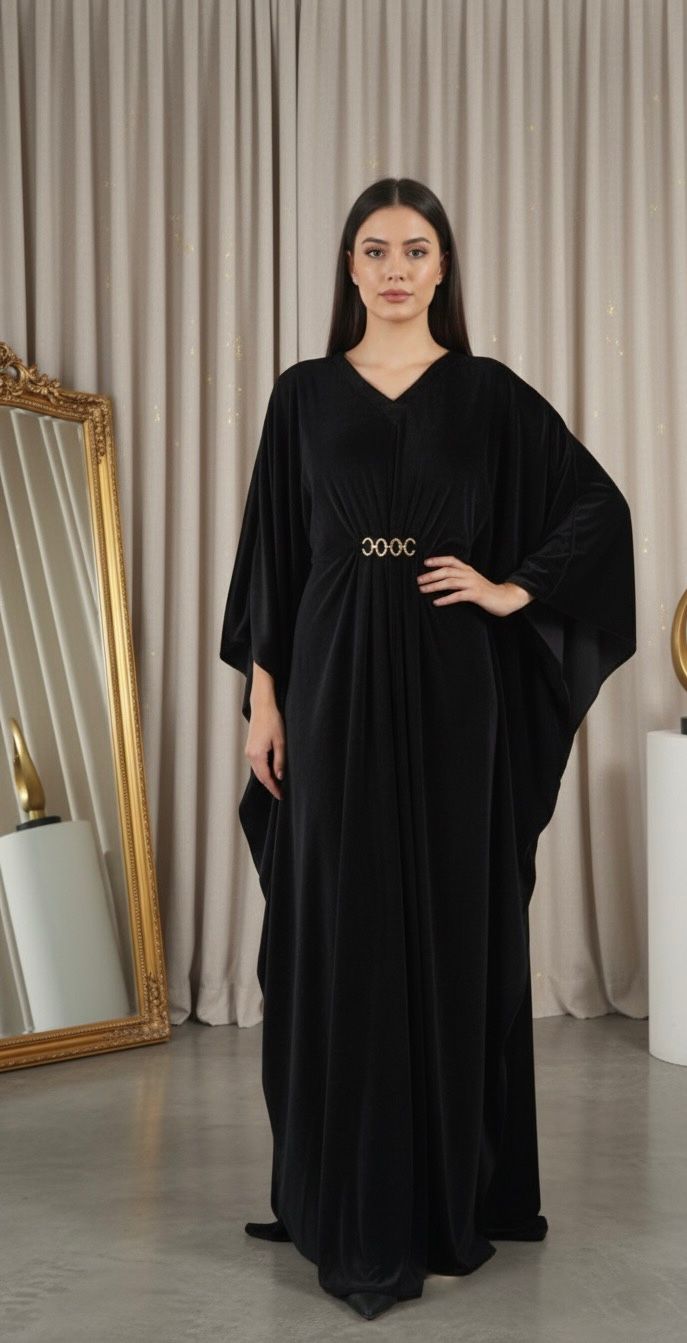 Velvet Kaftan free size(chaina velvet)