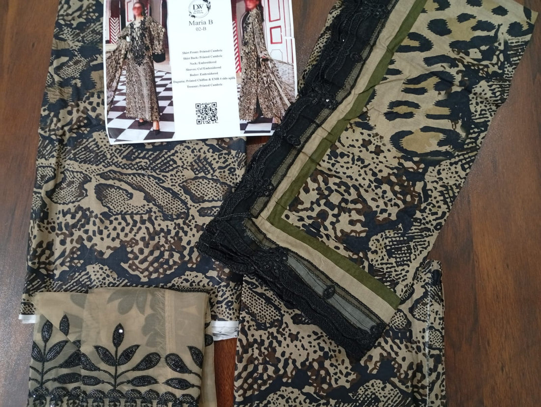 Maria b lawn 3pc