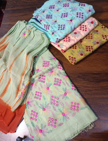 lawn kacha tanka wd mirror daman