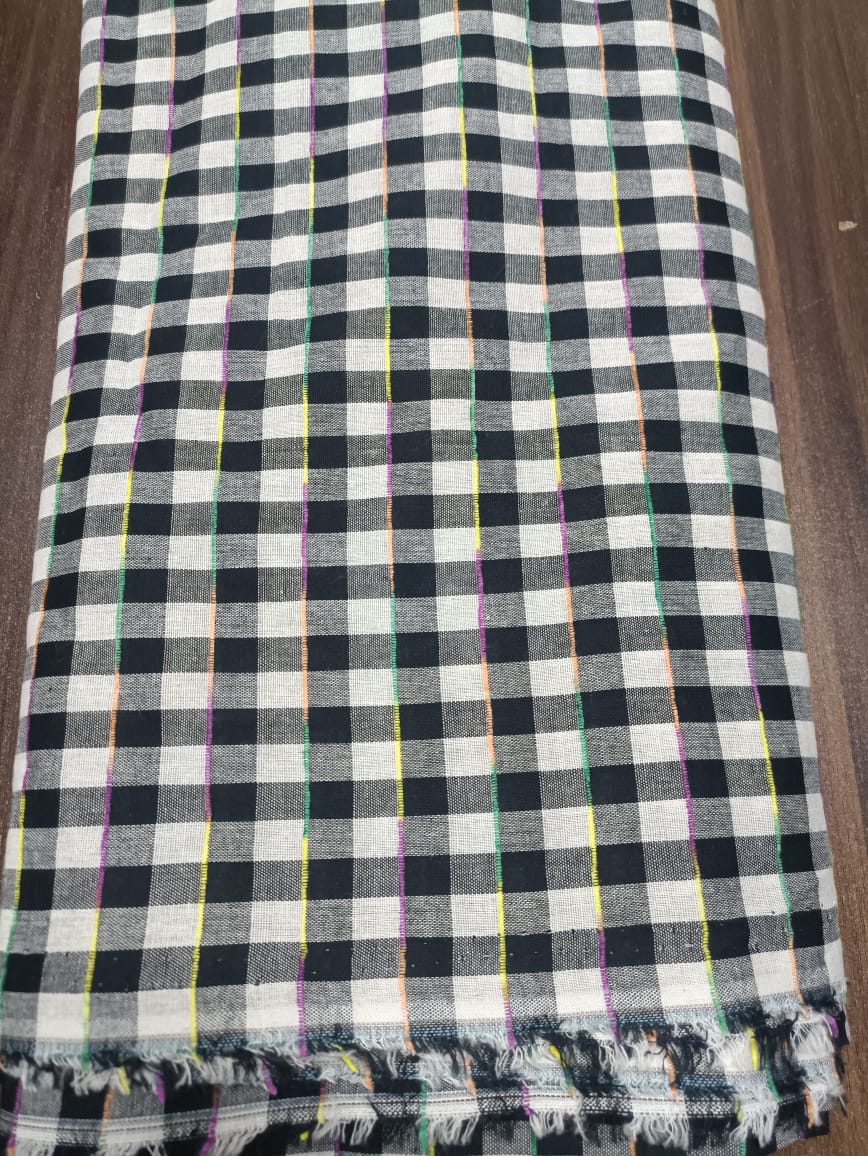 2Pc Allover Cambric Cotton(lft over ) unstiched