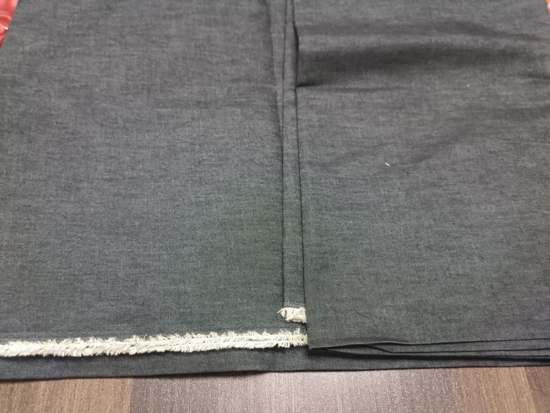 2Pc Allover Denim unstiched