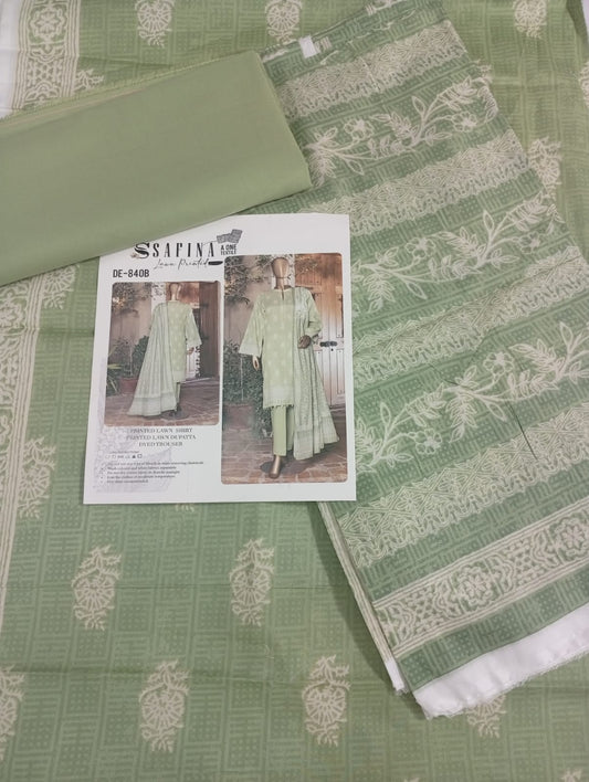Safina Brand 3PC Lawn Suit