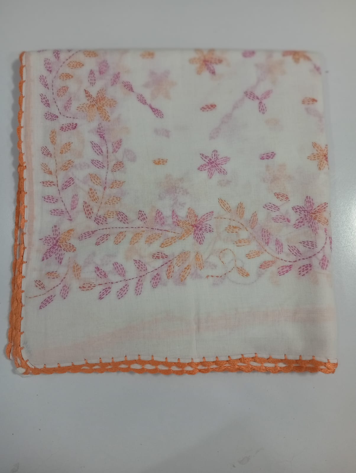Handmade Embroidered Shawl for Women – Premium Lawn Chadar